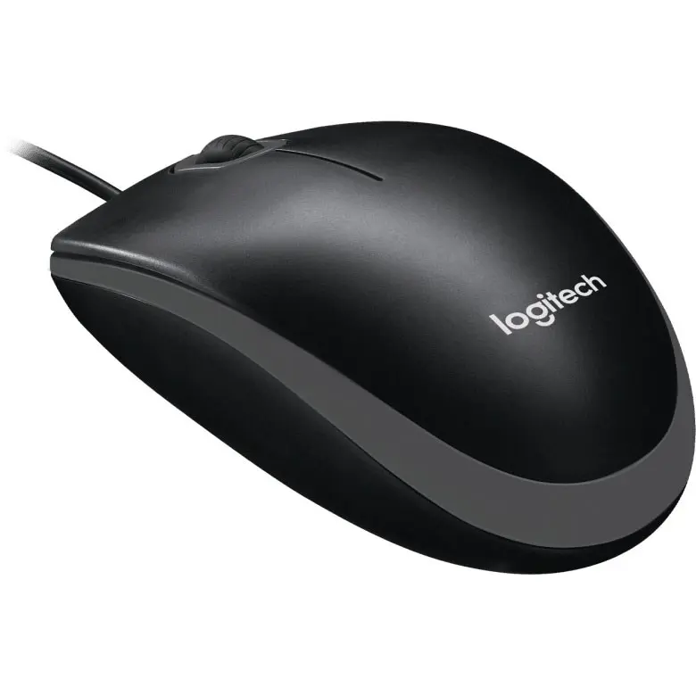 Logitech B100 Optical USB Mouse – 1000 DPI, Ambidextrous, Plug & Play - Image 2