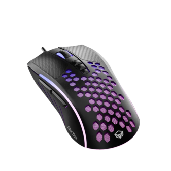 Meetion GM015 honeycomb gaming mouse RGB lighting