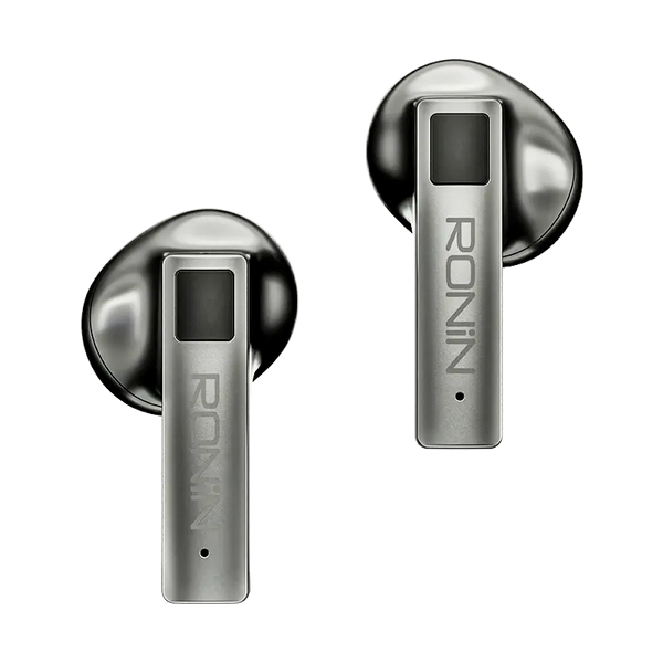 Ronin R-7035 gaming earbuds with RGB lights, charging case, Bluetooth connectivity and low latency mode, best price in Pakistan.