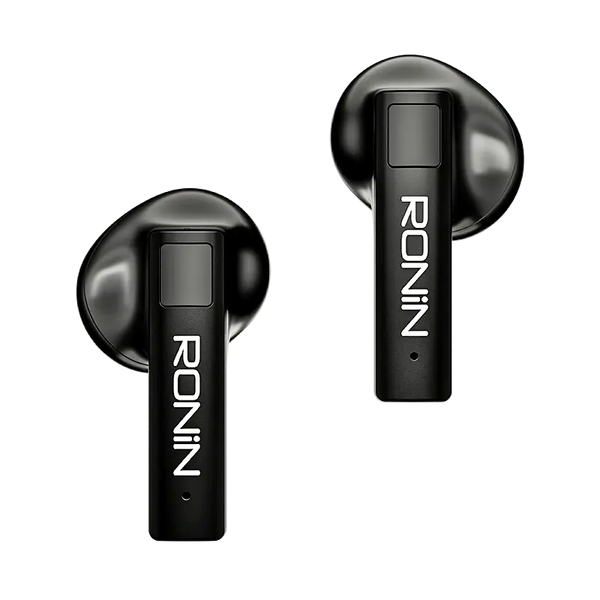 Ronin R-7035 gaming earbuds with RGB lights, charging case, Bluetooth connectivity and low latency mode, best price in Pakistan.