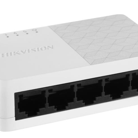 HIKVISION DS-3E0105D-O 5 Port Fast Ethernet Plastic Desktop Network Switch