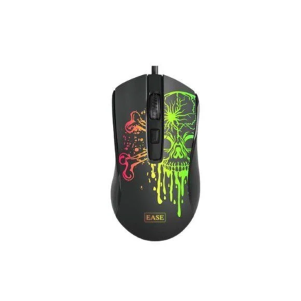 Ease EGM100 Pro gaming mouse with RGB lighting and adjustable DPI for gaming setup