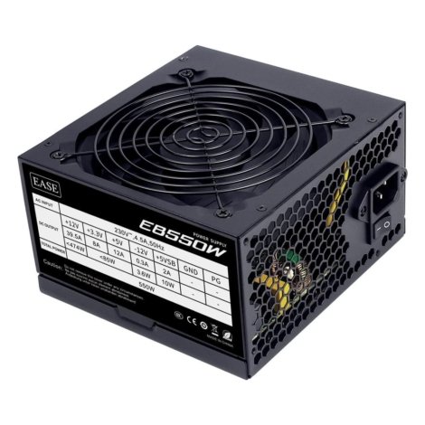EASE 550W Bronze certified power supply for gaming PC