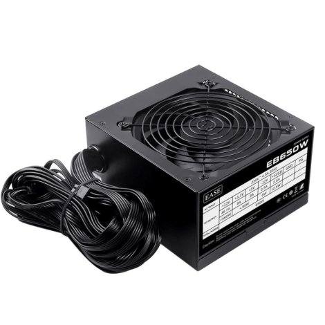 EASE EB650 650W 80 Plus Bronze power supply front view