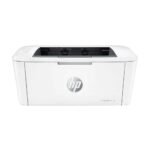 HP LaserJet M111A black and white laser printer compact design front view