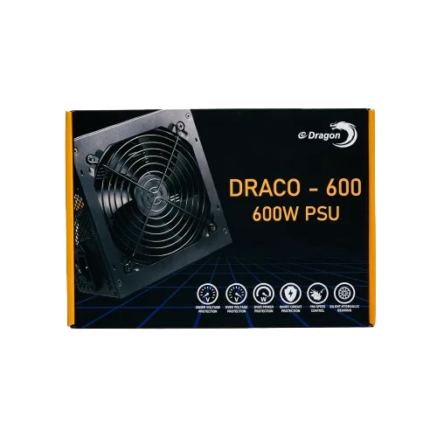 E-Dragon Draco 600W installed in desktop case