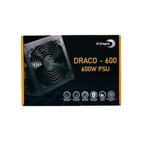 E-Dragon Draco 600W installed in desktop case