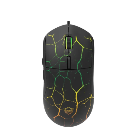 Meetion M930 wired gaming mouse with RGB lighting and ergonomic design for smooth gameplay